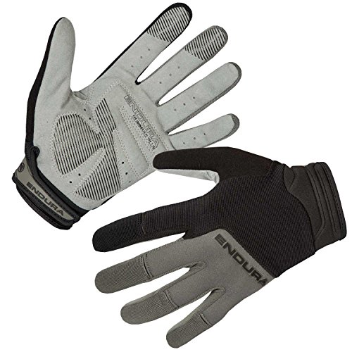 Endura Hummvee Plus Finger Radfahren Handschuhe für Herren, Schwarz, S von Endura