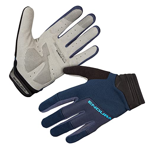 Endura Hummvee Plus Lang Finger Radfahren Handschuhe für Herren, Blau, M von Endura