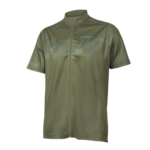 Endura Hummvee Ray II Kurzarm Jersey für Herren, Olivgrün, XXL Endura Hummvee Ray II Kurzarm Jersey für Herren, Olivgrün, XXL von Endura