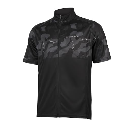 Endura Hummvee Ray II Kurzarm Jersey für Herren, Schwarz, S von Endura