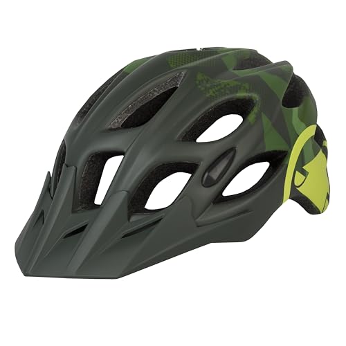 Endura Hummvee Youth Fahrradhelm für Unisex Kinder, Khaki, One Size von Endura