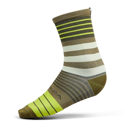 Endura Men's Block Sock Cycling Socks, Tweed Green, S-M Endura Men's Block Sock Cycling Socks, Tweed Green, S-M von Endura