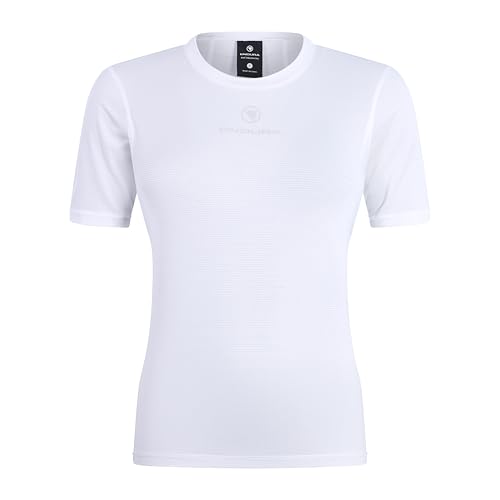 Endura Men's Lightweight Short Sleeve Baselayer, White, L Endura Men's Lightweight Short Sleeve Baselayer, White, L von Endura