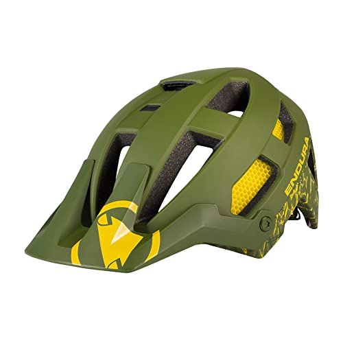 Endura SingleTrack Helm L-XL Olive von Endura