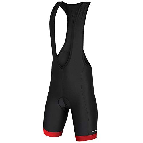 Endura Xtract Gel II Bibshorts für Herren, Rot, S von Endura