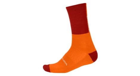 endura merino socken orange   rot von Endura