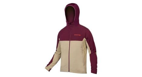 endura mt500 thermo langarm jacke violett   beige von Endura