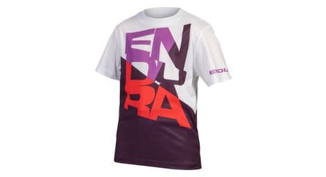 kinder t shirt endura singletrack core violett von Endura