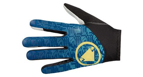 lange handschuhe endura hummvee lite icon heidelbeere blau von Endura