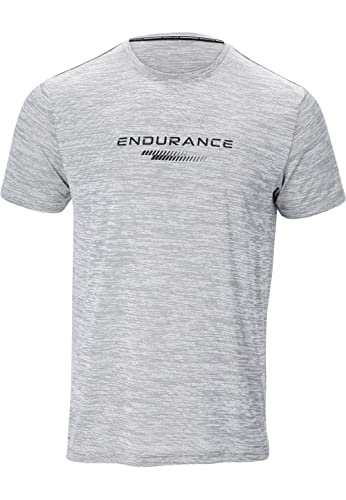 Endurance Herren Funktionsshirt Portofino 1038 Mid Grey Melange 3XL von Endurance
