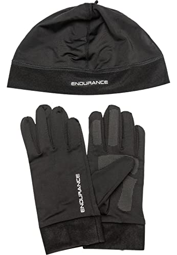 endurance Unisex Glove & Hood Gubeng 1001 Black M von endurance