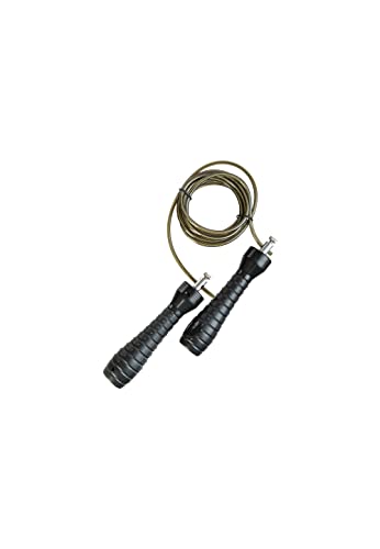 Endurance Unisex Springseil mit ergonomischen Griffen 1001 Black, One Size Endurance Unisex Springseil mit ergonomischen Griffen 1001 Black, One Size von Endurance