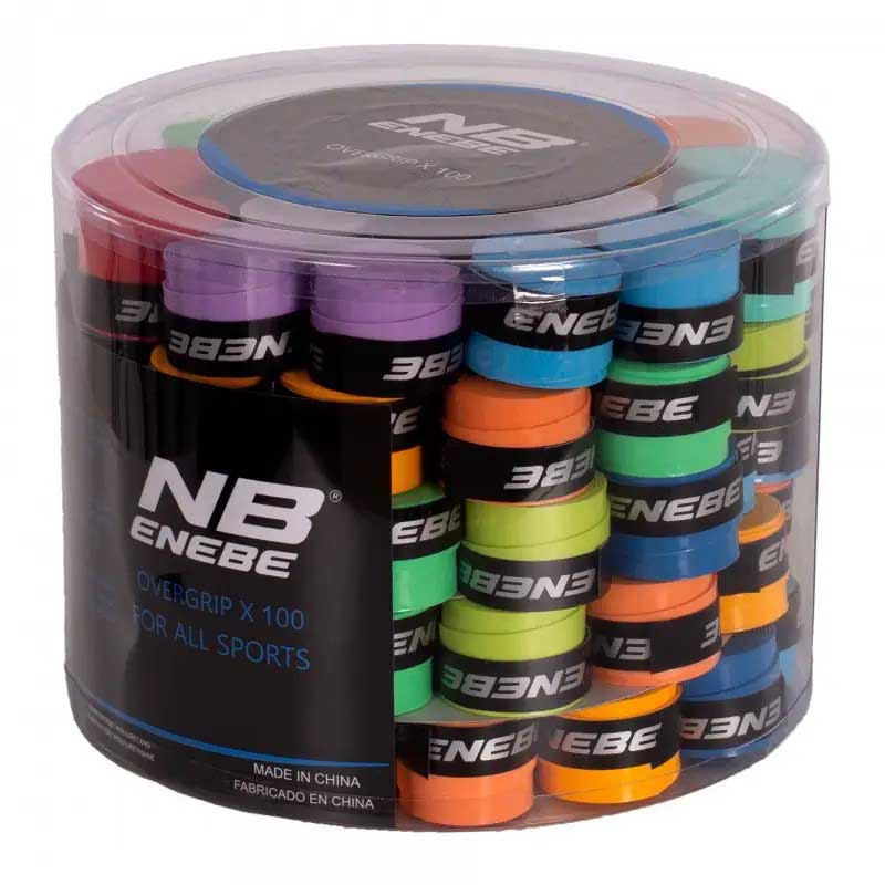 Enebe Smooth 100 Units Padel Overgrip Mehrfarbig Enebe Smooth 100 Units Padel Overgrip Mehrfarbig von Enebe