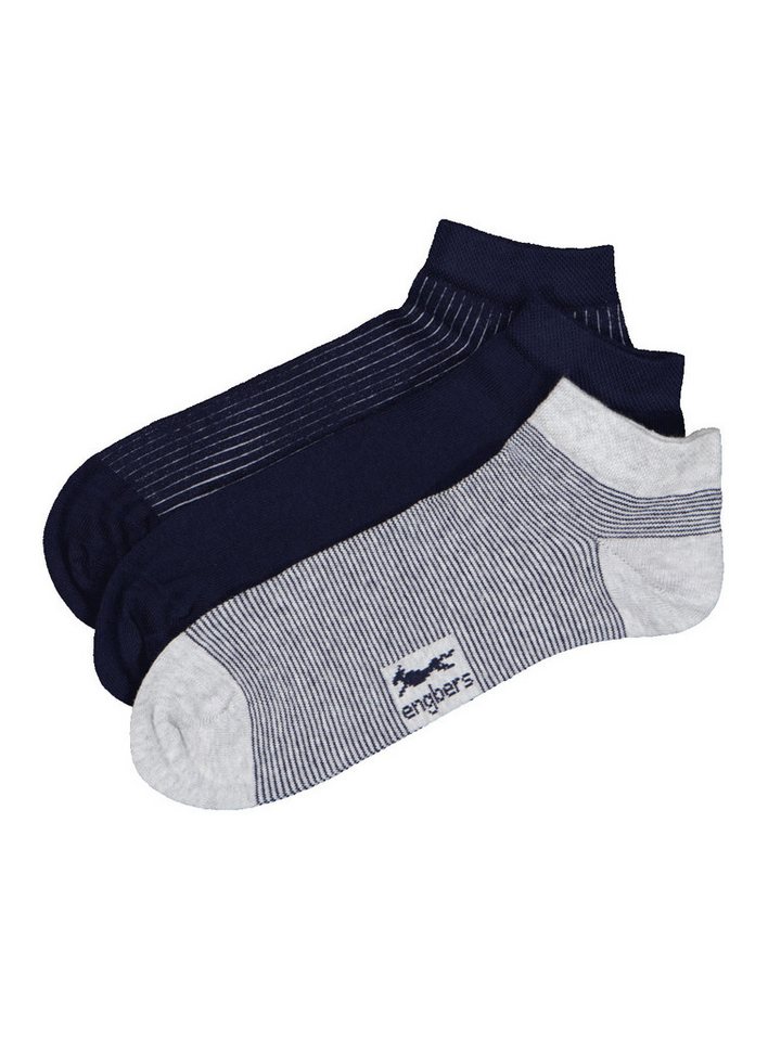 Engbers Sneakersocken Sneaker-Socke gestreift von Engbers