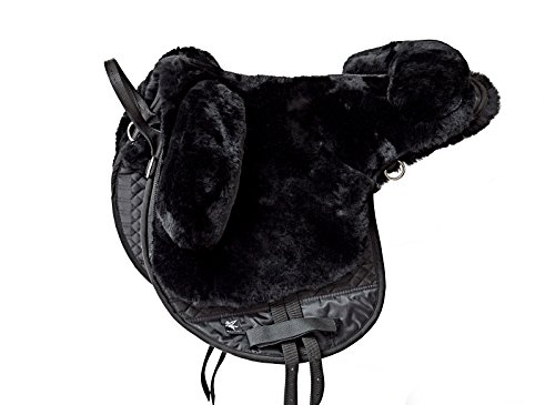 Engel Reitsport Lammfell Fellsattel FELLSA-R1-SCH Pony schwarz von Engel Reitsport