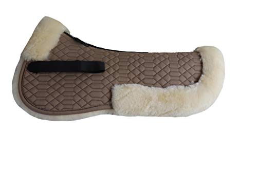 Engel Reitsport Lammfell Sattelkissen SAKIS2-L-CAM-MED mit Fellrand vorne und hinten Steppstoff Camel Fell med. Grösse L Engel Reitsport Lammfell Sattelkissen SAKIS2-L-CAM-MED mit Fellrand vorne und hinten Steppstoff Camel Fell med. Grösse L von Engel Reitsport