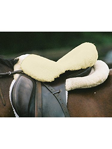 Engel Reitsport Sattelsitzbezug Sattelauflage echtes Merino Lammfell SABEZ1-M-MED für englische Reitsattel Farbe med. Größe M von Engel Reitsport