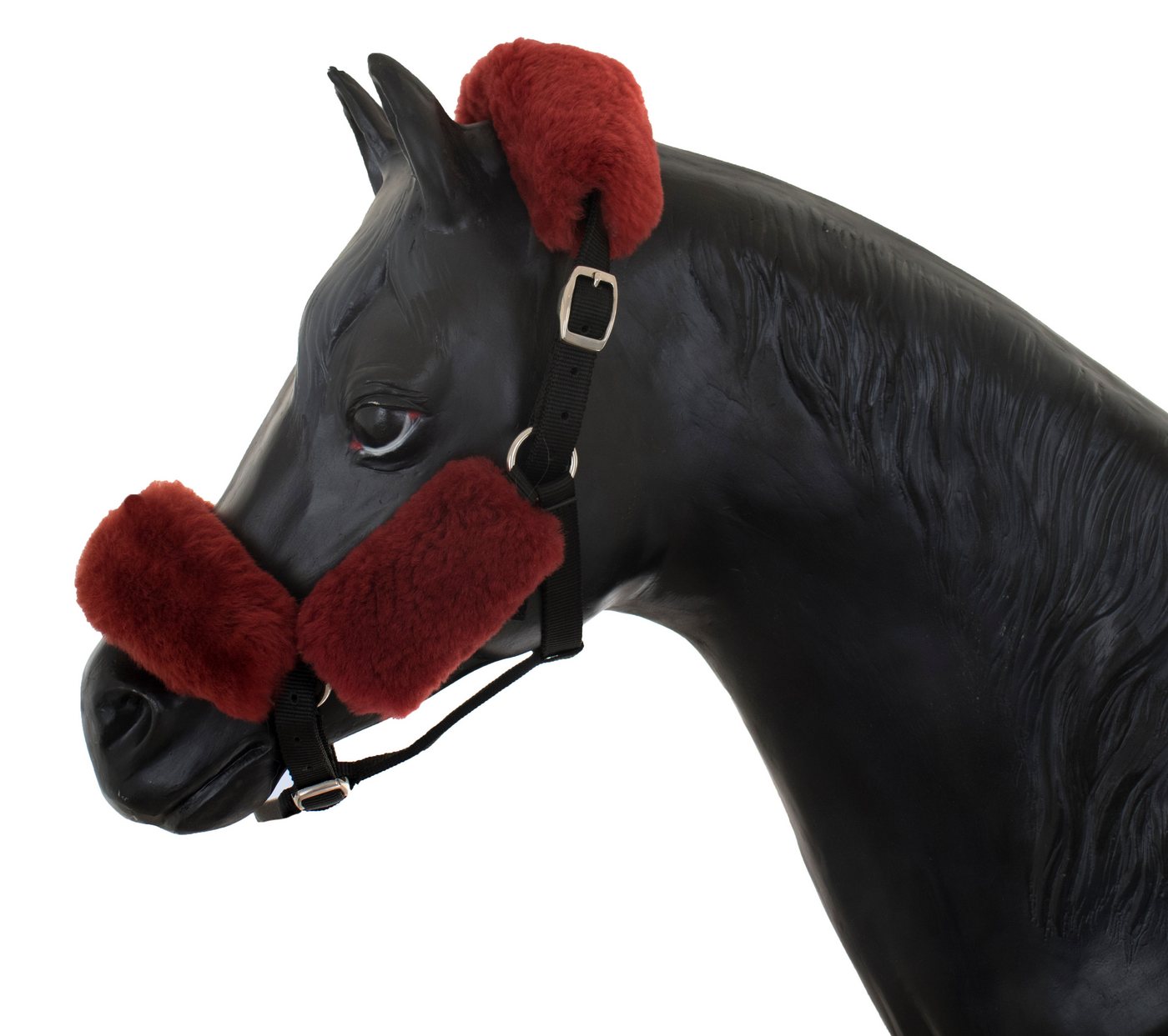 Engel Reitsport Reithalfter SET4 Lammfell Halfter Schoner - Genick, Nasen und Backenschoner, Lammfell Engel Reitsport Reithalfter SET4 Lammfell Halfter Schoner - Genick, Nasen und Backenschoner, Lammfell von Engel Reitsport