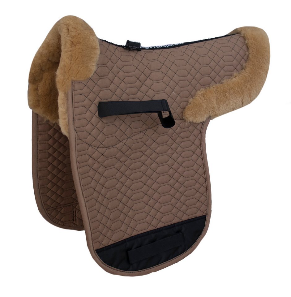 Engel Reitsport Sattelpad Satteldecke SADEK2 Lammfell & Baumwollsteppstoff Fell in Sattellage Engel Reitsport Sattelpad Satteldecke SADEK2 Lammfell & Baumwollsteppstoff Fell in Sattellage von Engel Reitsport