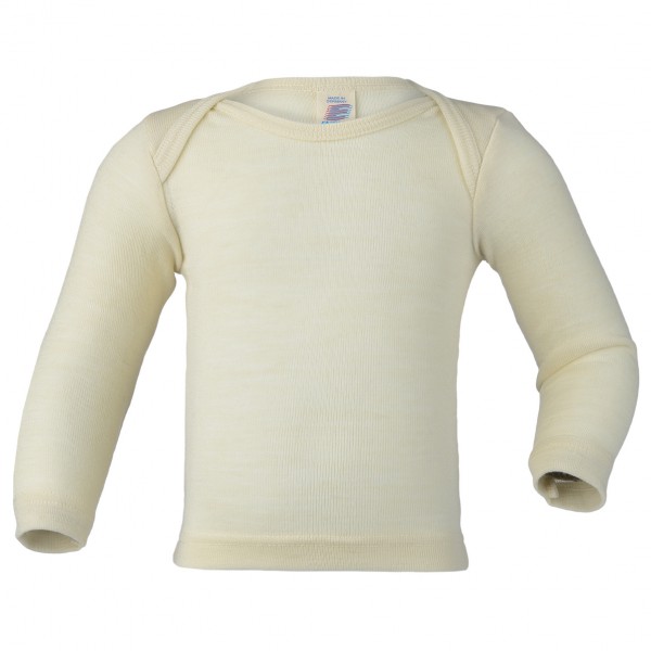 Engel - Baby-Schlupfhemd Langarm Feinripp - Merinounterwäsche Gr 74/80 beige Engel - Baby-Schlupfhemd Langarm Feinripp - Merinounterwäsche Gr 74/80 beige von Engel