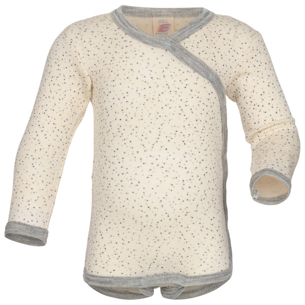 Engel - Kid's Wickelbody L/S - Merinounterwäsche Gr 50/56 beige von Engel