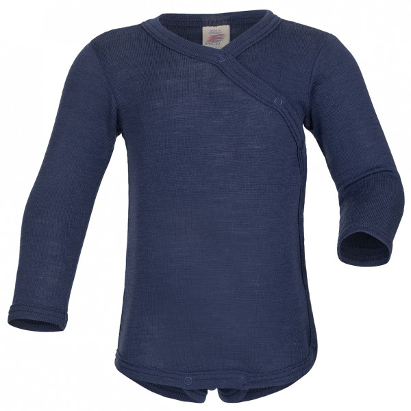 Engel - Kid's Wickelbody L/S - Merinounterwäsche Gr 74/80 blau Engel - Kid's Wickelbody L/S - Merinounterwäsche Gr 74/80 blau von Engel