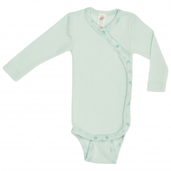 Engel - Kid's Wickelbody L/S - Merinounterwäsche Gr 74/80 grau Engel - Kid's Wickelbody L/S - Merinounterwäsche Gr 74/80 grau von Engel
