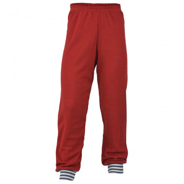 Engel - Kinder Hose Lang - Merinounterwäsche Gr 104 rot von Engel