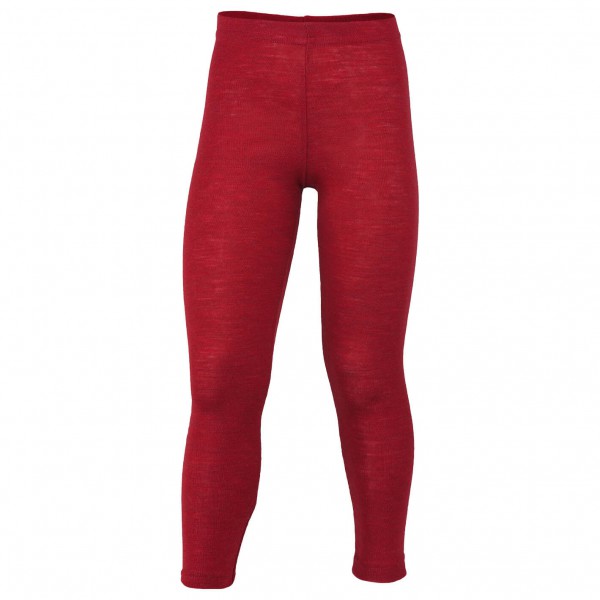 Engel - Kinder Leggings Merinoschurwolle - Merinounterwäsche Gr 128 rot von Engel