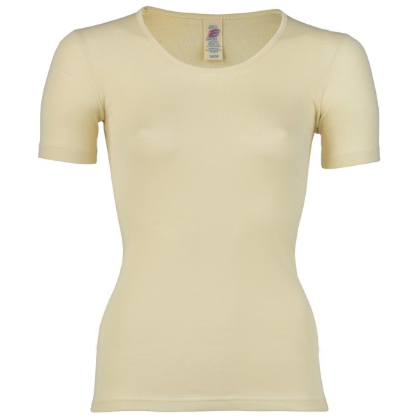 Engel - Women's Kurzarm Shirt - Merinounterwäsche Gr 38/40 beige von Engel