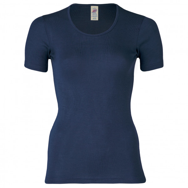 Engel - Women's Unterhemd S/S - Merinounterwäsche Gr 42/44 blau von Engel