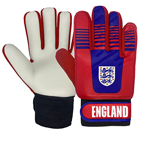 England - Torwarthandschuhe für Kinder/Jugendliche - Offizielles Merchandise - Geschenk für Fußballfans - Jungen: 5-10 Jahre England - Torwarthandschuhe für Kinder/Jugendliche - Offizielles Merchandise - Geschenk für Fußballfans - Jungen: 5-10 Jahre von England