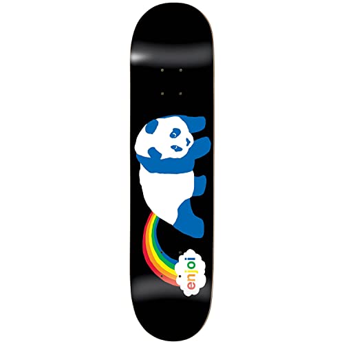Enjoi Rainbow Fart HYB Skateboard-Deck, 19,7 cm, Schwarz von Enjoi