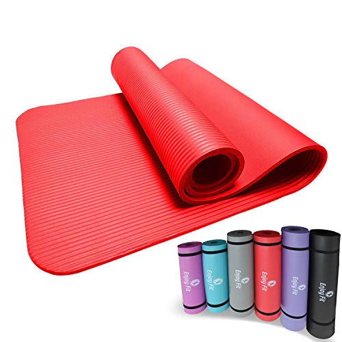 Enjoy Fit Gymnastikmatten mit Gurte Eine Vielzahl von Farben und Spezifikationen Keine Phthalate Yogamatten Einseitige rutschfest leicht zu reinigen (Rot, 185 * 80 * 1.2) Enjoy Fit Gymnastikmatten mit Gurte Eine Vielzahl von Farben und Spezifikationen Keine Phthalate Yogamatten Einseitige rutschfest leicht zu reinigen (Rot, 185 * 80 * 1.2) von Enjoy Fit