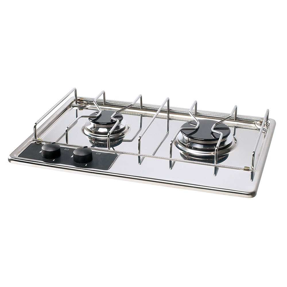 Eno Hydra 2 Stoves Gas Hob 1750-2500w Silber 342 x 472 x 77 mm Eno Hydra 2 Stoves Gas Hob 1750-2500w Silber 342 x 472 x 77 mm von Eno