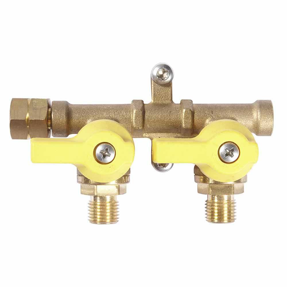 Eno In Line Double Valve Set Golden Eno In Line Double Valve Set Golden von Eno
