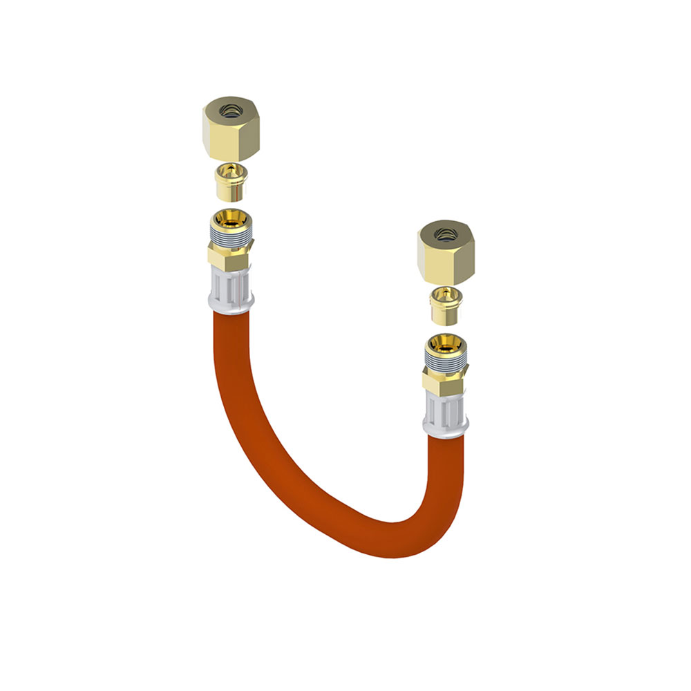 Eno K71426 Flexible Gas Tube 80 Cm Golden 8 mm Eno K71426 Flexible Gas Tube 80 Cm Golden 8 mm von Eno