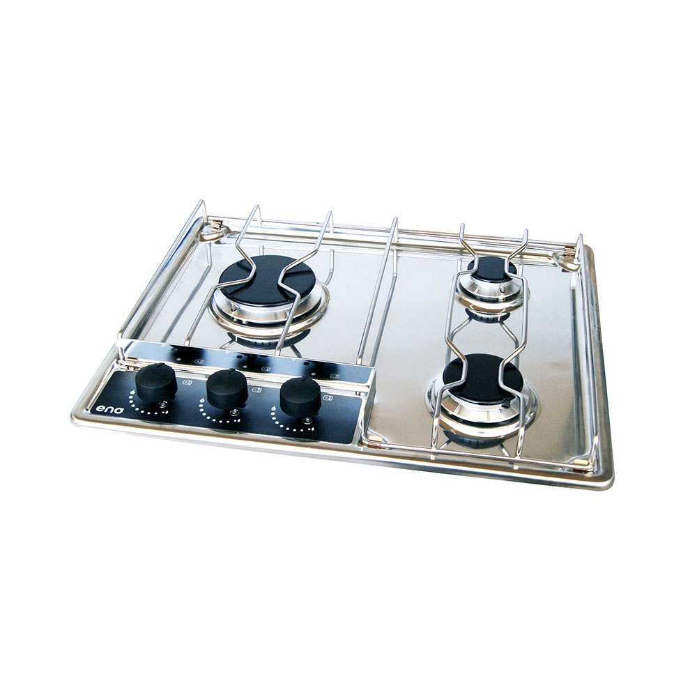 Eno Kos 3 Stoves Gas Hob Silber 388 x 468 x 77 mm Eno Kos 3 Stoves Gas Hob Silber 388 x 468 x 77 mm von Eno