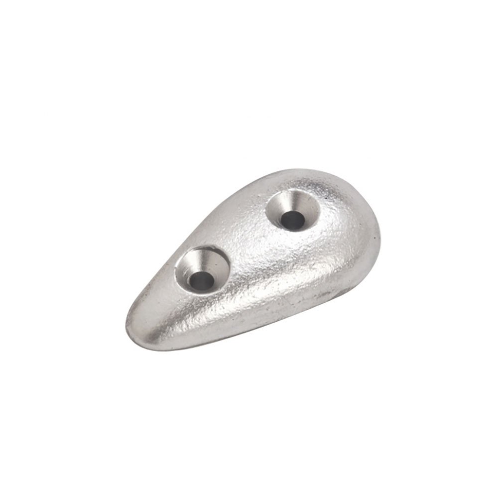 Enrico Polipodio Flaps Oval Zinc Anode Silber 145 x 40 x 20 mm von Enrico Polipodio