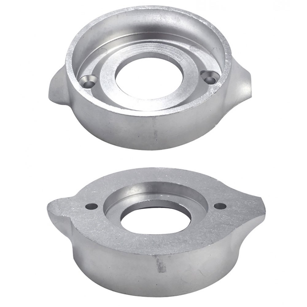 Enrico Polipodio Sea Drive 120 Zinc Collar Anode Silber von Enrico Polipodio