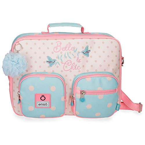 Enso 9175361 Belle and Chic Schulranzen Mehrfarbig 38x28x6 cms PVC für 14" Laptop Enso 9175361 Belle and Chic Schulranzen Mehrfarbig 38x28x6 cms PVC für 14" Laptop von Enso