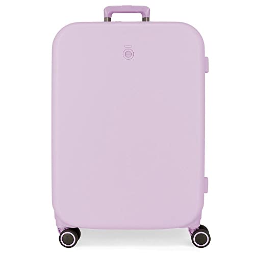 Enso Annie Medium Koffer Lila 48x70x28 cm Starres ABS Integrierter TSA-Verschluss 79L 4,32 kg 4 Doppelrollen Enso Annie Medium Koffer Lila 48x70x28 cm Starres ABS Integrierter TSA-Verschluss 79L 4,32 kg 4 Doppelrollen von Enso