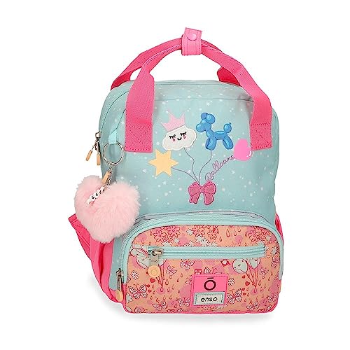 Enso Balloons Rucksack, anpassbar, Mehrfarbig, 23 x 28 x 10 cm, Polyester, 6,44 l, bunt, Talla única, Rucksack anpassbar an den Trolley Enso Balloons Rucksack, anpassbar, Mehrfarbig, 23 x 28 x 10 cm, Polyester, 6,44 l, bunt, Talla única, Rucksack anpassbar an den Trolley von Enso