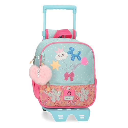 Enso Balloons Vorschulrucksack mit Trolley, Mehrfarbig, 23 x 25 x 10 cm, Polyester, 5,75 l, bunt, Talla única, Vorschulrucksack mit Trolley Enso Balloons Vorschulrucksack mit Trolley, Mehrfarbig, 23 x 25 x 10 cm, Polyester, 5,75 l, bunt, Talla única, Vorschulrucksack mit Trolley von Enso
