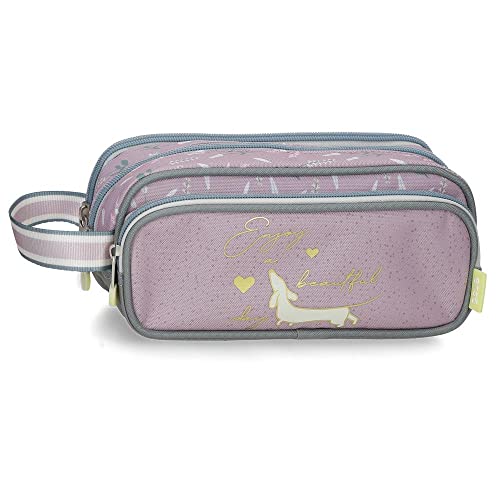 Enso Beautiful Day Triple Purple Federmäppchen 22 x 10 x 9 cm Polyester Enso Beautiful Day Triple Purple Federmäppchen 22 x 10 x 9 cm Polyester von Enso