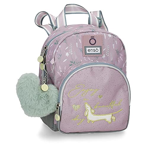 Enso Beautiful day Kleiner Rucksack Lila 19x23x8 cm Polyester 3,5L Enso Beautiful day Kleiner Rucksack Lila 19x23x8 cm Polyester 3,5L von Enso