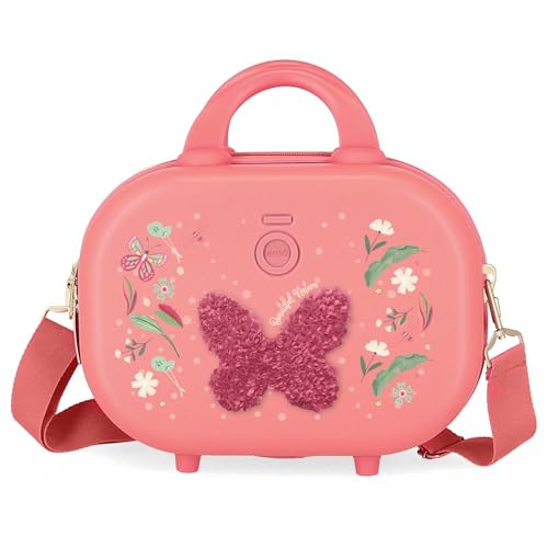 Enso Beautiful nature cabin suitcases, Kofferset, Aus ABS, einem starken und leichten Material, TSA-Schloss im Koffer integriert für sicheres Reisen, Vier multidirektional drehbare Doppelräder, Vier Räder, multidirektional drehbar, Rucksäcke, Schultaschen, Kinderrucksäcke, Inklusive dekorativer Bommel, mehrere Fächer, rosa Enso Beautiful nature cabin suitcases, Kofferset, Aus ABS, einem starken und leichten Material, TSA-Schloss im Koffer integriert für sicheres Reisen, Vier multidirektional drehbare Doppelräder, Vier Räder, multidirektional drehbar, Rucksäcke, Schultaschen, Kinderrucksäcke, Inklusive dekorativer Bommel, mehrere Fächer, rosa von Enso