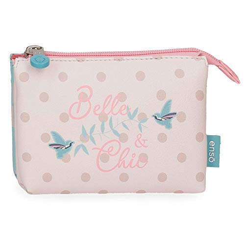 Enso Belle and Chic Brieftasche mit Münzfach Mehrfarbig 14x10x3,5 cms PVC Enso Belle and Chic Brieftasche mit Münzfach Mehrfarbig 14x10x3,5 cms PVC von Enso