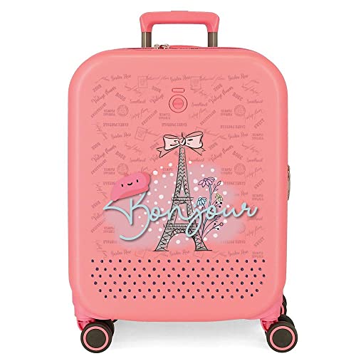 Enso Bonjour Kabinenkoffer Koralle 40x55x20 cm Starres ABS Integriertes TSA-Schloss 37L 2,74 kg 4 Doppelrollen Handgepäck Enso Bonjour Kabinenkoffer Koralle 40x55x20 cm Starres ABS Integriertes TSA-Schloss 37L 2,74 kg 4 Doppelrollen Handgepäck von Enso