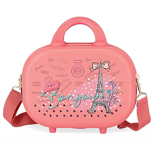 Enso Bonjour Anpassbarer Kulturbeutel mit Schultergurt Koralle 29 x 21 x 15 cm starres ABS 9,14 l 2,52 kg Enso Bonjour Anpassbarer Kulturbeutel mit Schultergurt Koralle 29 x 21 x 15 cm starres ABS 9,14 l 2,52 kg von Enso